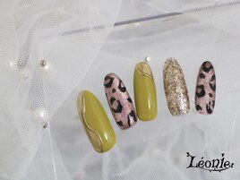 レオパードアートデザイン