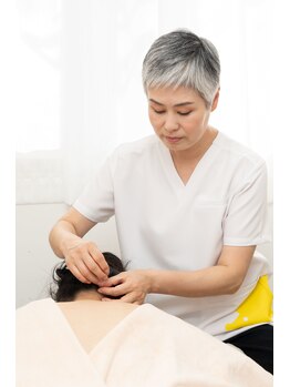 高麗鍼灸院/首肩こり施術の様子