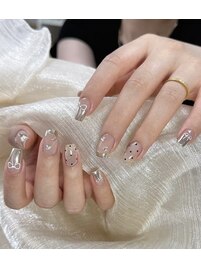 秋ネイル可愛いデザイン