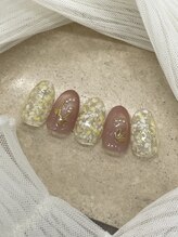 リノア(LINOA)/春のフラワーネイル