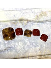 サロンドココ(Salon de Coco)/フットべっ甲ネイル