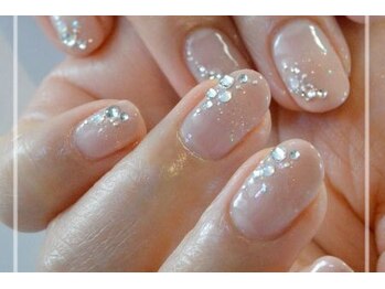 ネイルサロンブラン(nail salon BLANC)/キラキラネイル