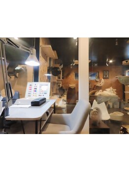 空間にこだわりがあるサロン