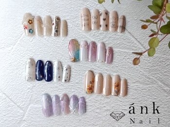 アンクネイルの写真/【初めて来店される方限定！】定額以外の持ち込みデザイン30％OFF＆他店オフ無料◎お得にお試し♪