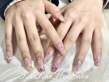 ランラン 池袋(RanRan)/ピンクレオパードネイル