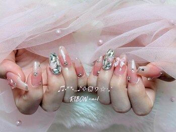 リボン 高田馬場(RIBON)/アートやり放題パーツ付け放題