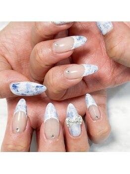 ミネイル(3nail)/ツイードネイル