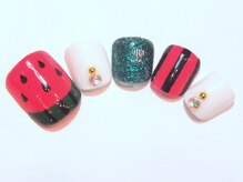 ネイルサロン ドレリッチ 大宮店(drerich)/スイカFOOT
