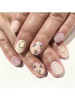 カラン 焼津店(CALIN)/押し花ネイル