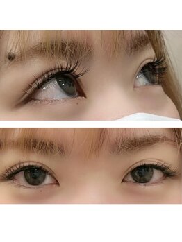 リーベアイラッシュ 東久留米店(Liebe eyelash)/鶴ヶ島店LEDフラット120本