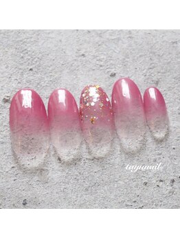 たゆ ネイル(たゆnail)/パラジェルグラデーションネイル