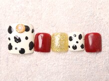 ジュノネイル(juno nail)/ダルメシアン