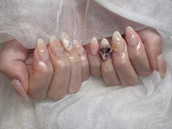 モカ 心斎橋(moca by Lee)/【Aina】チークネイル