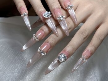 ヴィーナスネイル(Venus Nail)/長さ出し ワンホンネイル