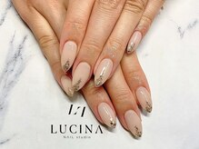 ネイルスタジオ ルキナ(LUCINA)/T-117 大人上品ニュアンスネイル