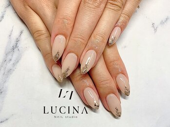 ネイルスタジオ ルキナ(LUCINA)/T-117 大人上品ニュアンスネイル