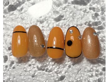 ミュウネイル(miu_nail)/ハロウィン×ニュアンス