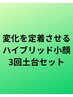 ほうれい線集中ケア★ハイブリッド小顔コース土台3回セット
