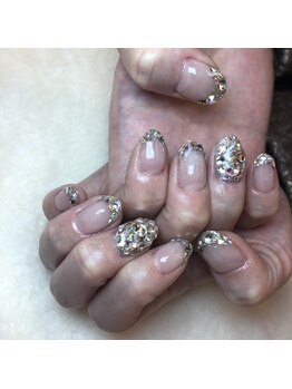 グラマラス アンジェアイ 荻窪店(glamourous ange eye)/埋め尽くしネイル