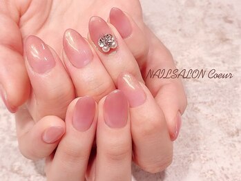 クール(Coeur)/グラデーション＆ビジュー￥7700