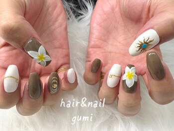 プルメリアネイル