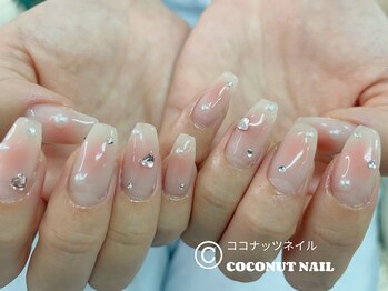 ココナッツネイル/チークネイル