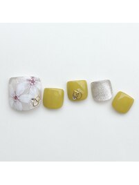 ピスタチオ　マグネット　花