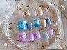 【フットネイル】Nana指名/定額フットネイル(選べるマグデザイン3種類)