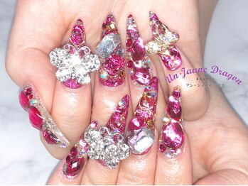 アン ジョーヌドラゴ/【ロングネイル】ゴテゴテネイル