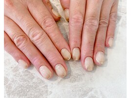 ～きれいめベージュネイル～