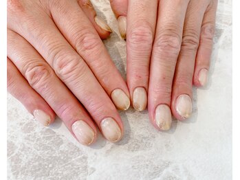 ネイルサロン ティフィン(tiffin)/~きれいめベージュネイル~