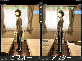 プラスコットン 白山店/姿勢改善