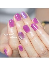 たゆ ネイル(たゆnail)/ワンポイントマグネットネイル