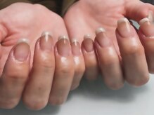 アンドネイル(&.nail)/グラデ＋フレンチ
