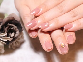 メアリー(Mary)の写真/【ハンドワンカラーorラメグラ¥3,980♪】シンプルだからこそ技術が光る丁寧な施術でお手元をキレイに★