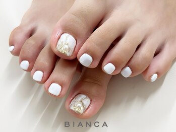 ビアンカ 市川店(Bianca)/親指ニュアンスフットネイル