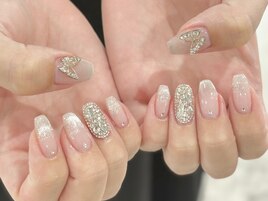 埋め尽くしネイル