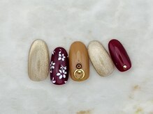 シード(Seed)/オータムカラーネイル11000円/秋