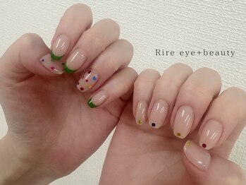 春ネイルデザインパステルカラー