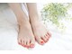 セプトネイルアンドプラス(SEPT NAIL & PLUS)の写真/指先も足元も美しく☆季節のフットジェルにハンド同時施術で時間短縮！急ぎでも◎