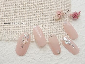 ネイルサロン ソウ 心斎橋店(Nail Salon Sou)/選べるトレンドArtコースA☆