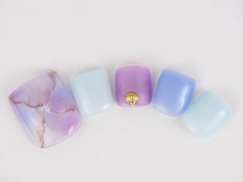 エリクサーネイル 神田(Elixir Nail)/フットやり放題 /クーポン使用