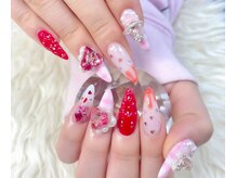 マイネイル 池袋(My Nail)/春のいちごネイル☆