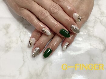 ジー フィンガー 千葉店(G)/ホワイト×グリーン
