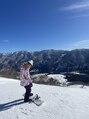 マシェリ 梅田店(macherie) 冬は雪山にも行きます☆*。