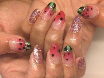 アクアネイル(AQUA Nail)/定額デザインB￥5500