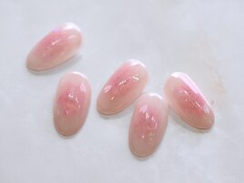 桜チーク☆ホログラム☆シンプル