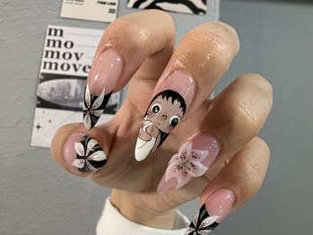 つめノさき/海外女の子ネイル