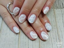 ウォーターワールド 大和店(WATER WORLD)/大理石ネイル