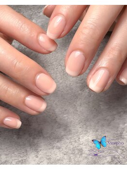 モルフォ 千駄ヶ谷(Morpho)/自爪風ナチュラルフレンチ